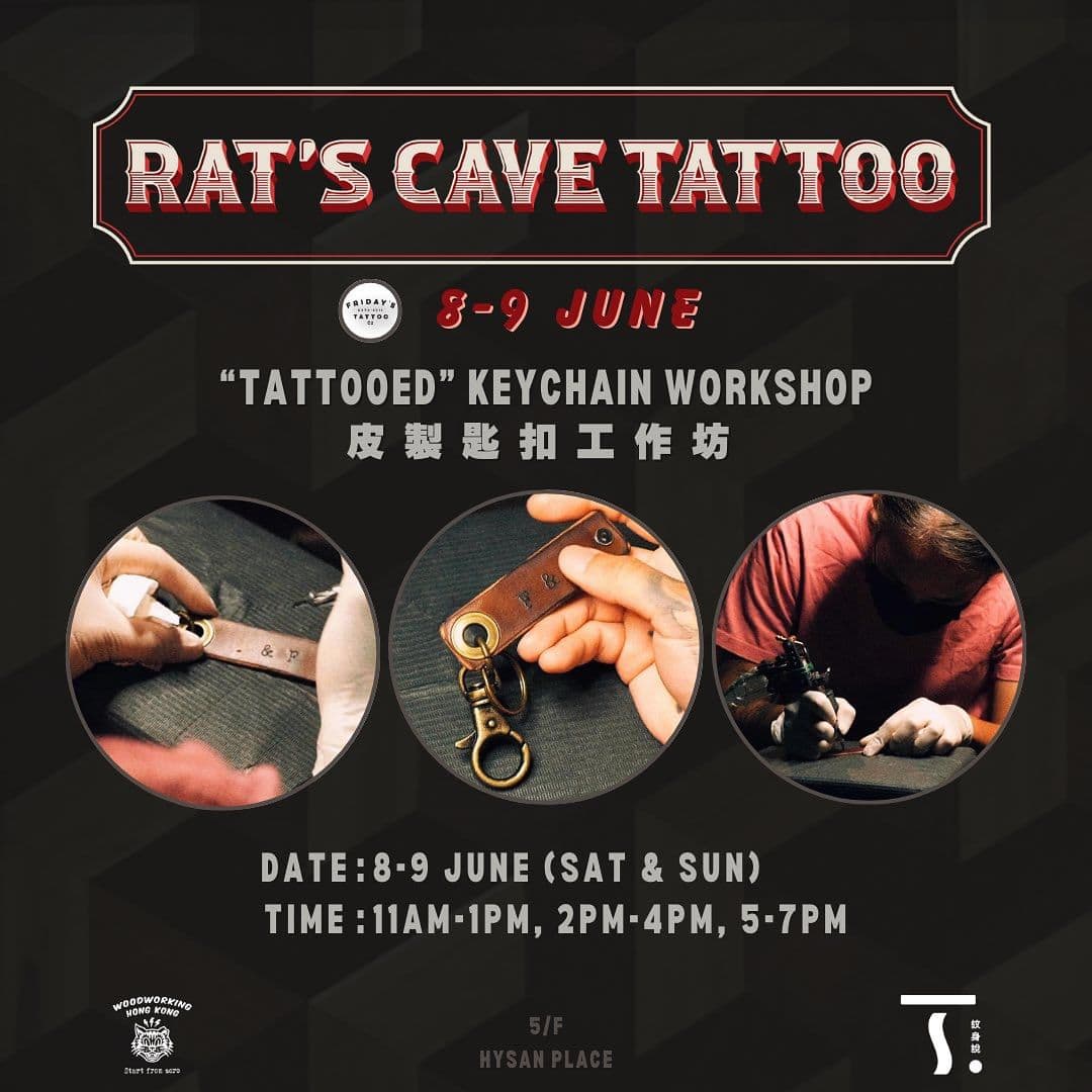 POPUP TATTOO HOUSE featuring @fridaystattoohk 2
