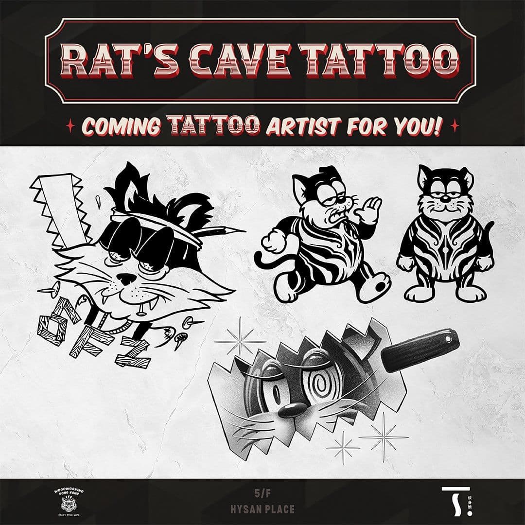 POPUP TATTOO HOUSE featuring @fridaystattoohk 3