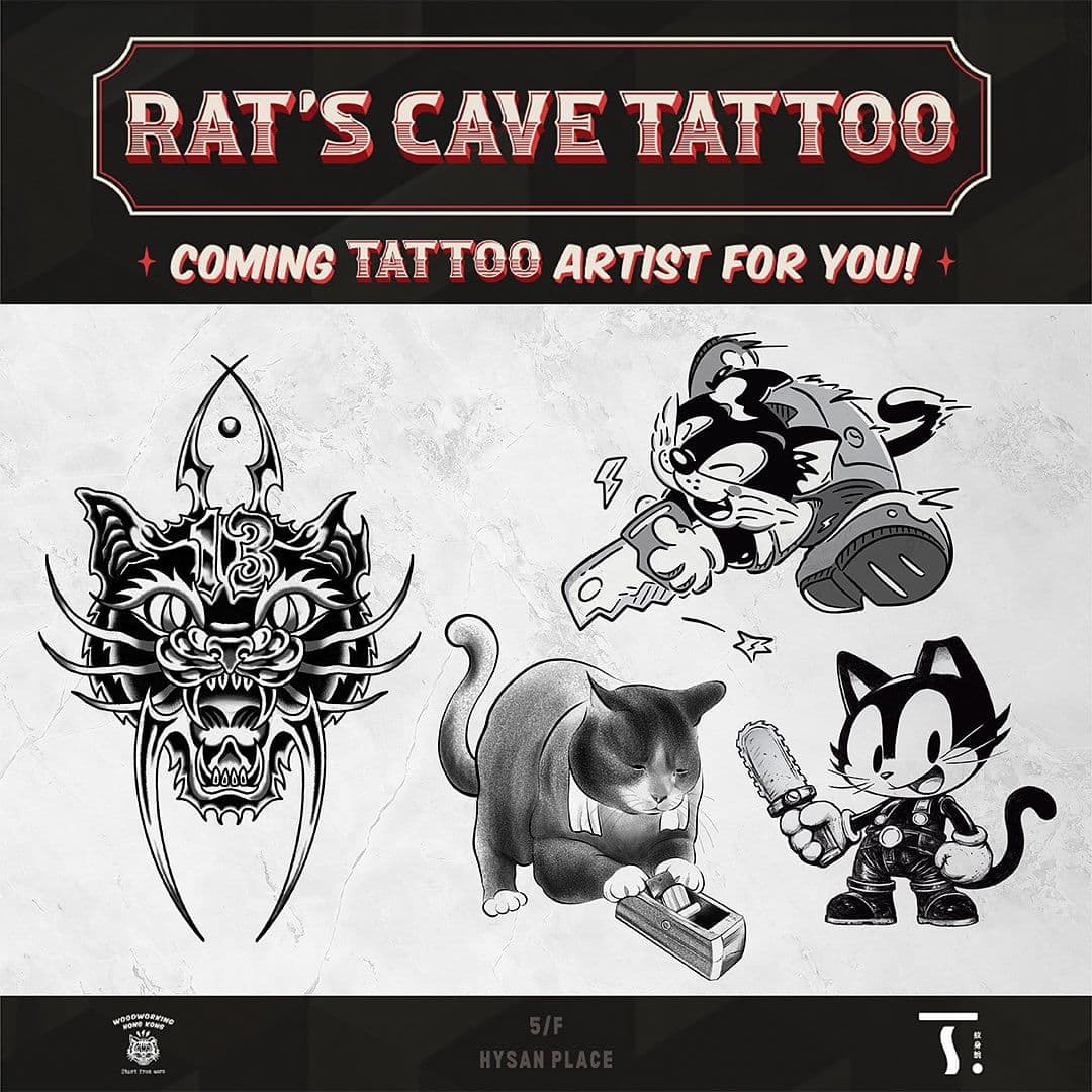 POPUP TATTOO HOUSE featuring @fridaystattoohk 4