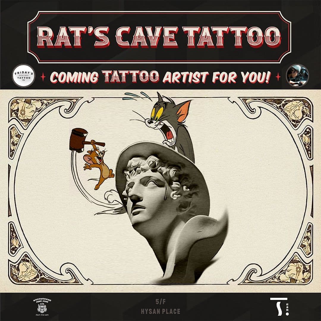 POPUP TATTOO HOUSE featuring @fridaystattoohk 5