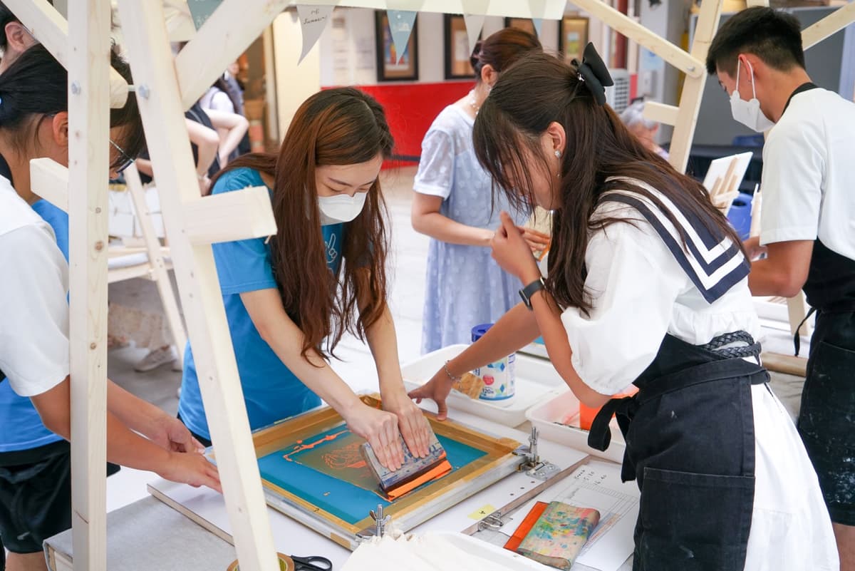 香港版畫工作室 賽馬會「以藝同行」照顧者社區藝術計劃 展覽暨版畫嘉年華 4