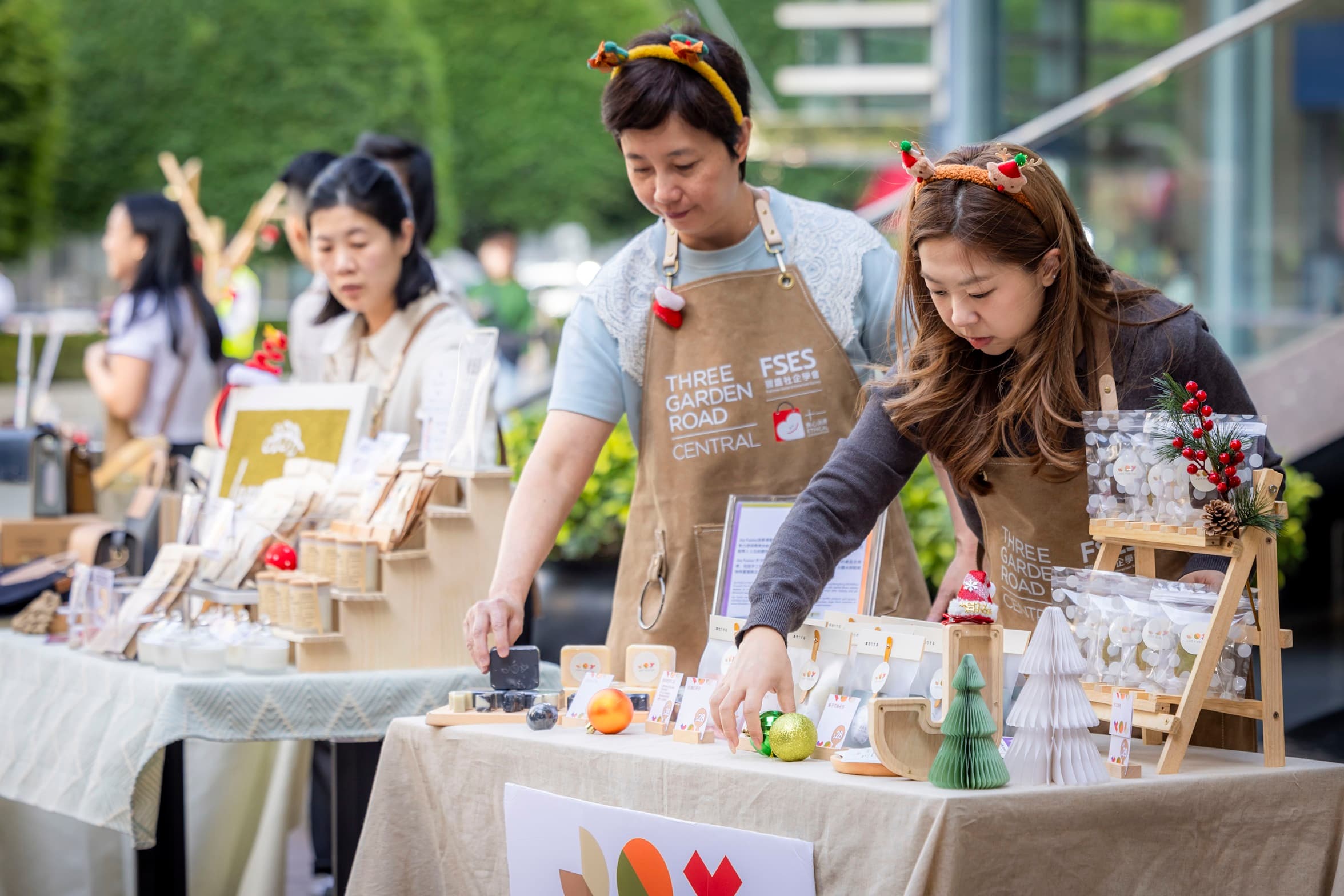 中環花園道三號 Christmas Sharelebration!2024 聖誕社企市集嘉年華