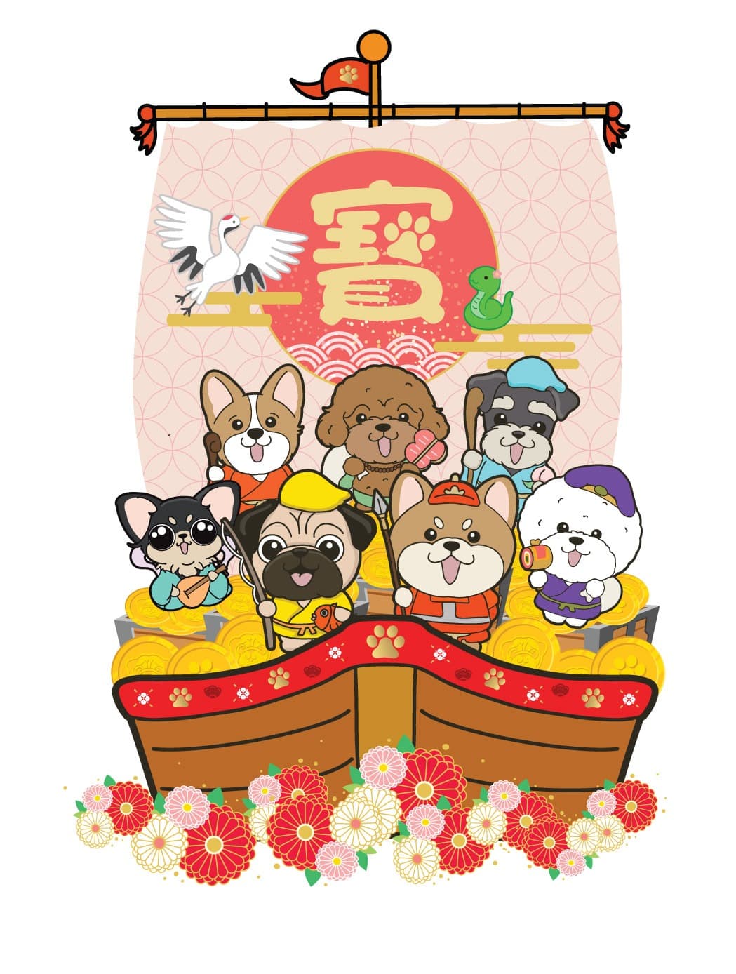  全港首個Pawsome Island賀年市集「七福好運祭」登陸將軍澳中心