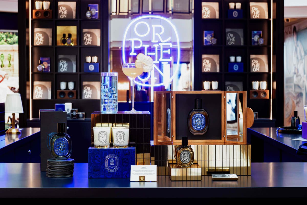 Diptyque Orphéon pop-up store