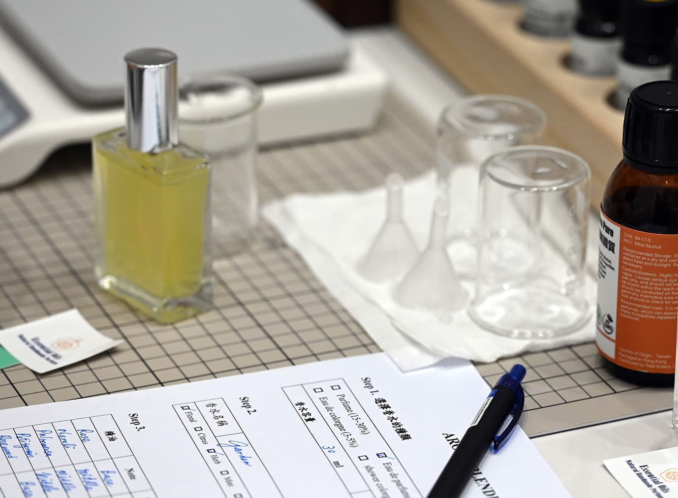 芳療精油天然香水工作坊 Aromatherapy Natural Perfume Workshop
