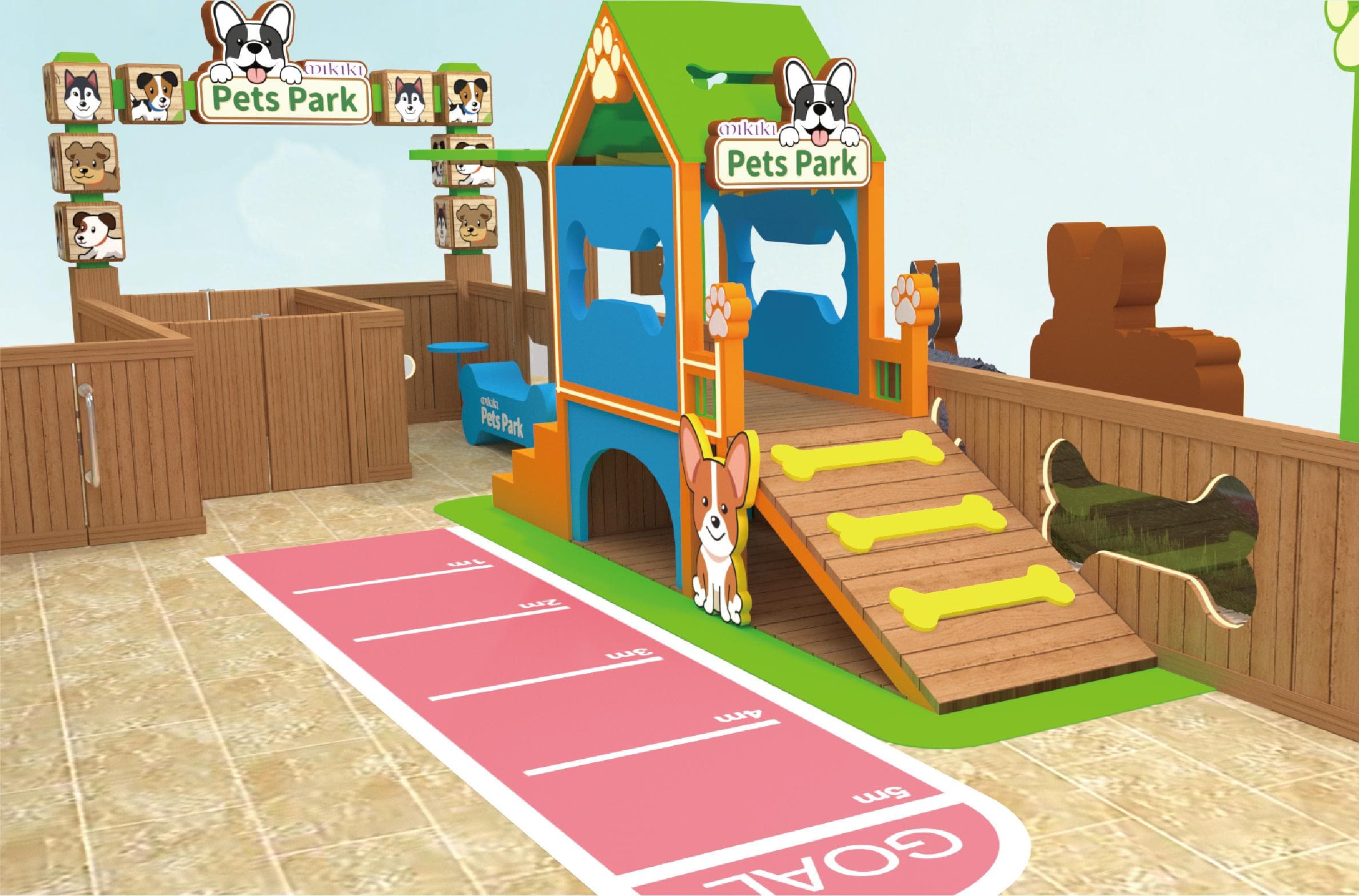 Mikiki全新「Pets Park」逾5,000呎戶外寵物玩樂空間 2