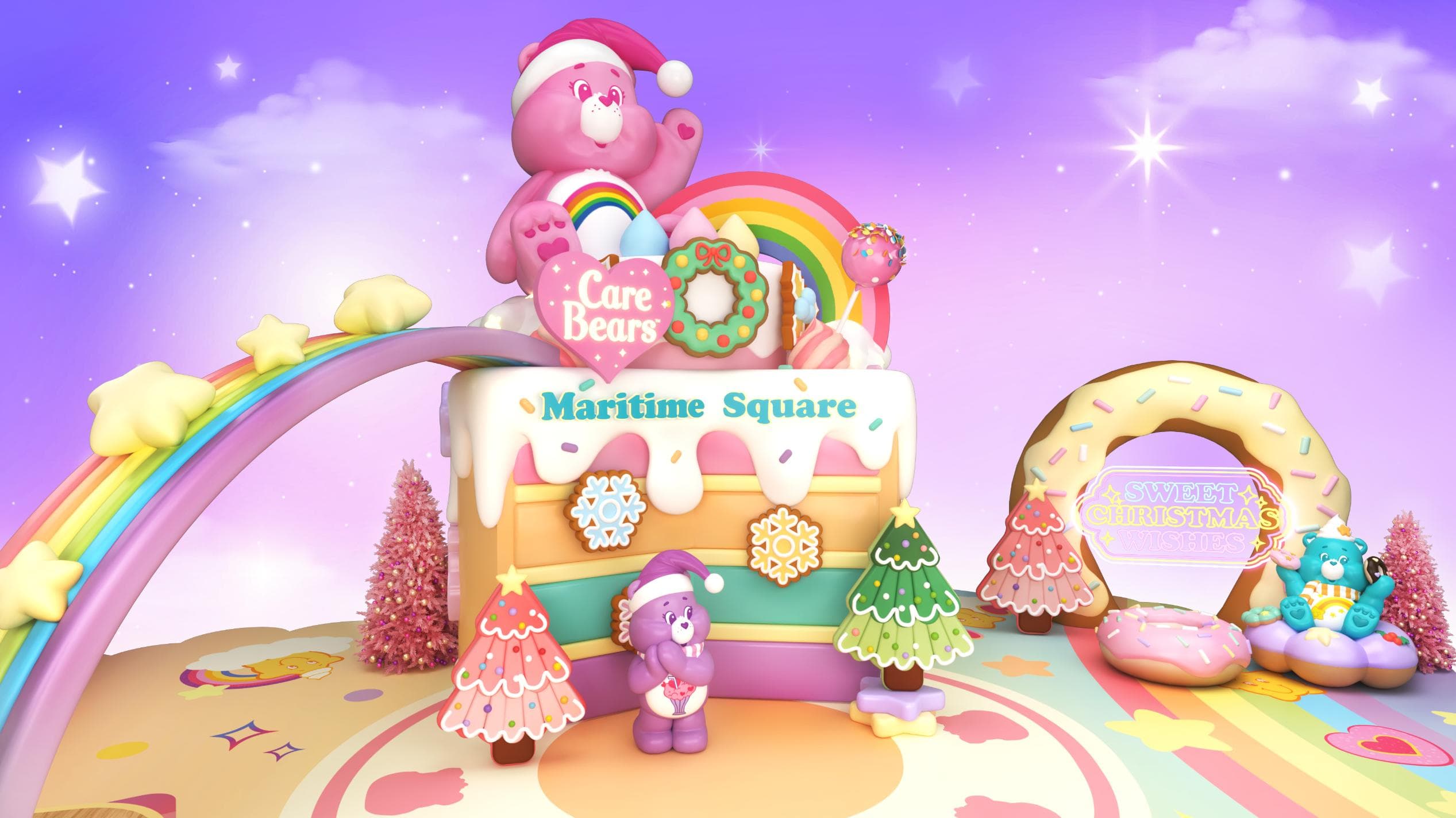 青衣城「Care Bears™聖誕彩虹甜蜜樂園」