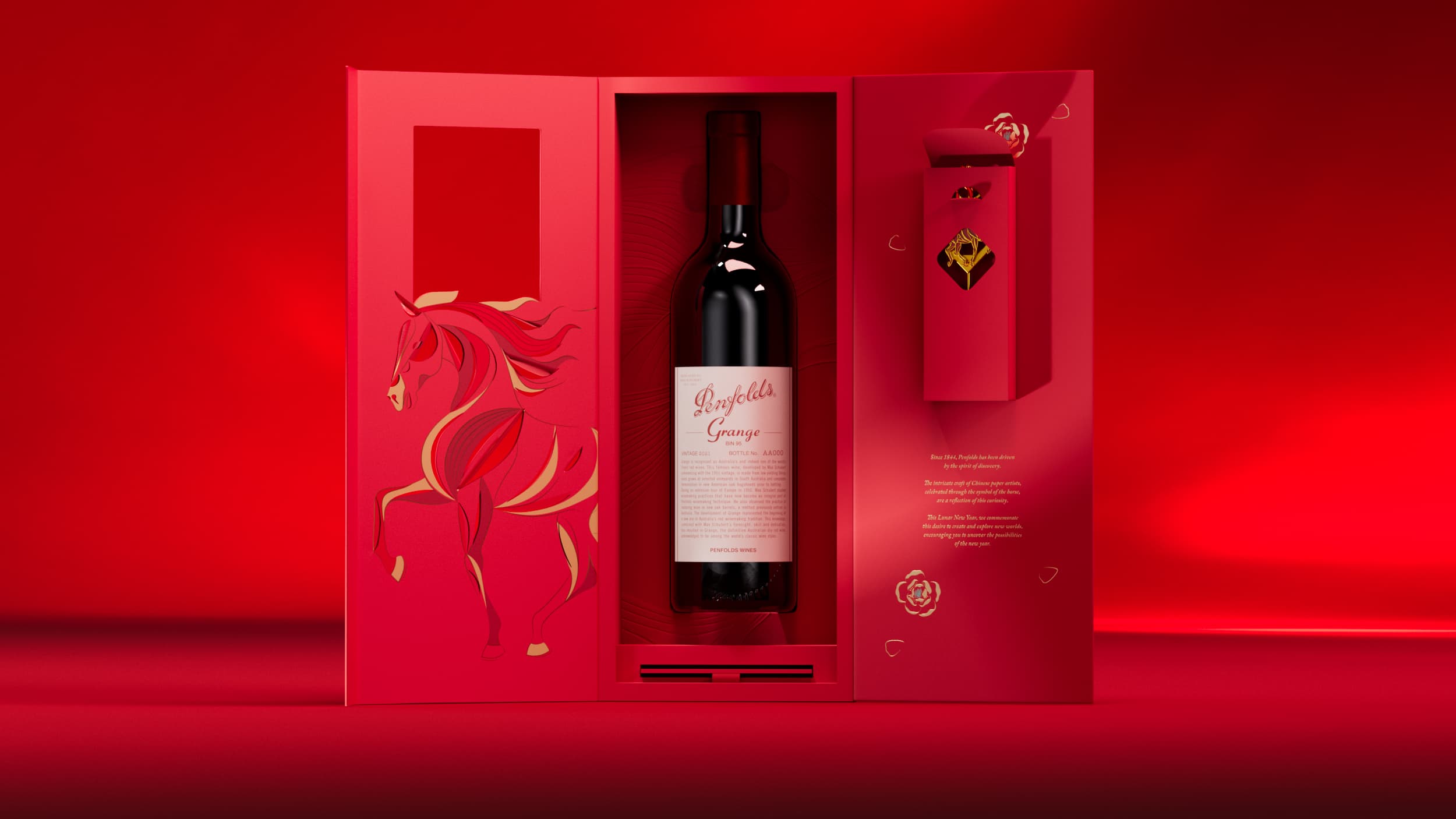 PENFOLDS UNVEILS YEAR OF THE HORSE GRANGE, BIN 707 & BIN 389