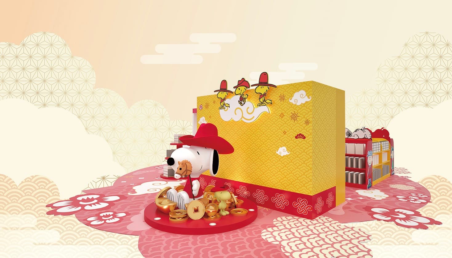 YOHO MALL「山下菓子 x SNOOPY新春福至期間限定店」