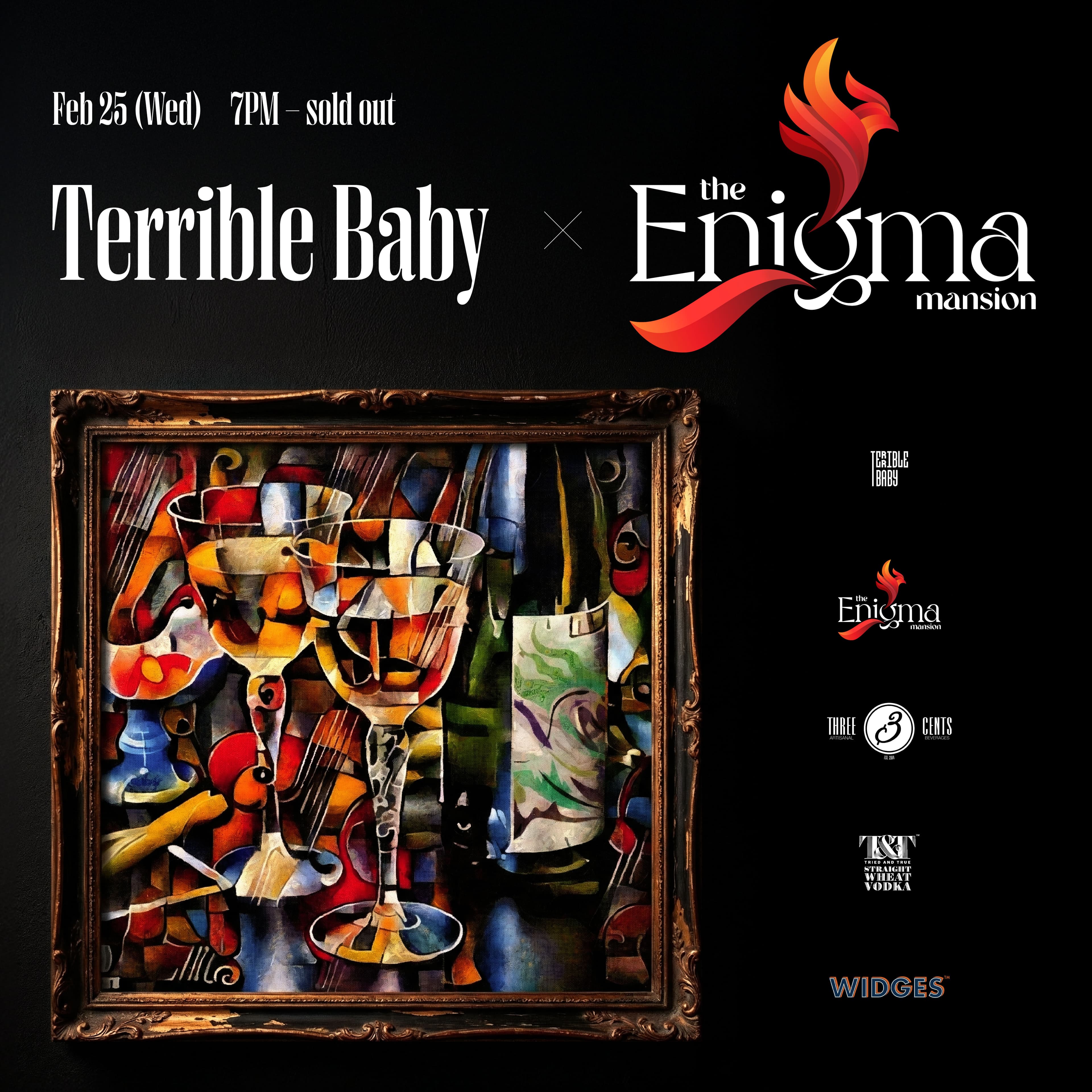 Terrible Baby x The Enigma Mansion Pop-up