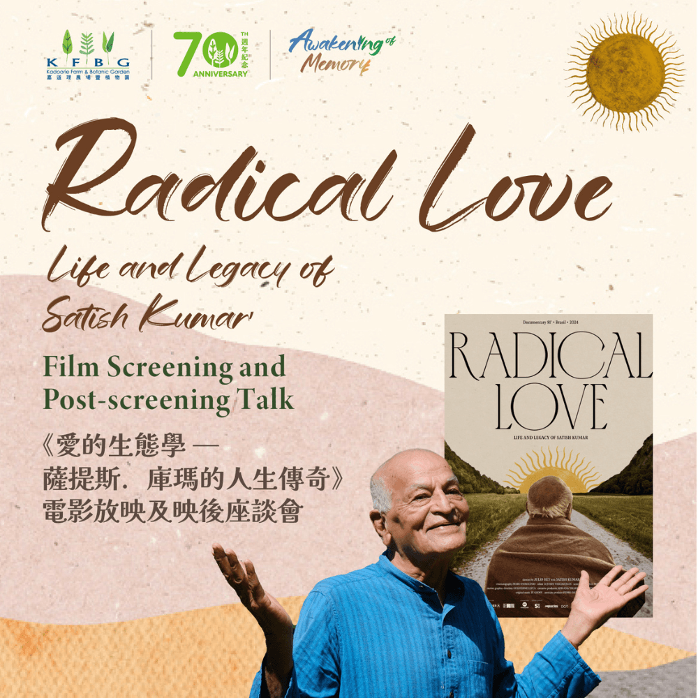 ‘Radical Love - Life and Legacy of Satish Kumar’ Film Screening and Post-screening Talk