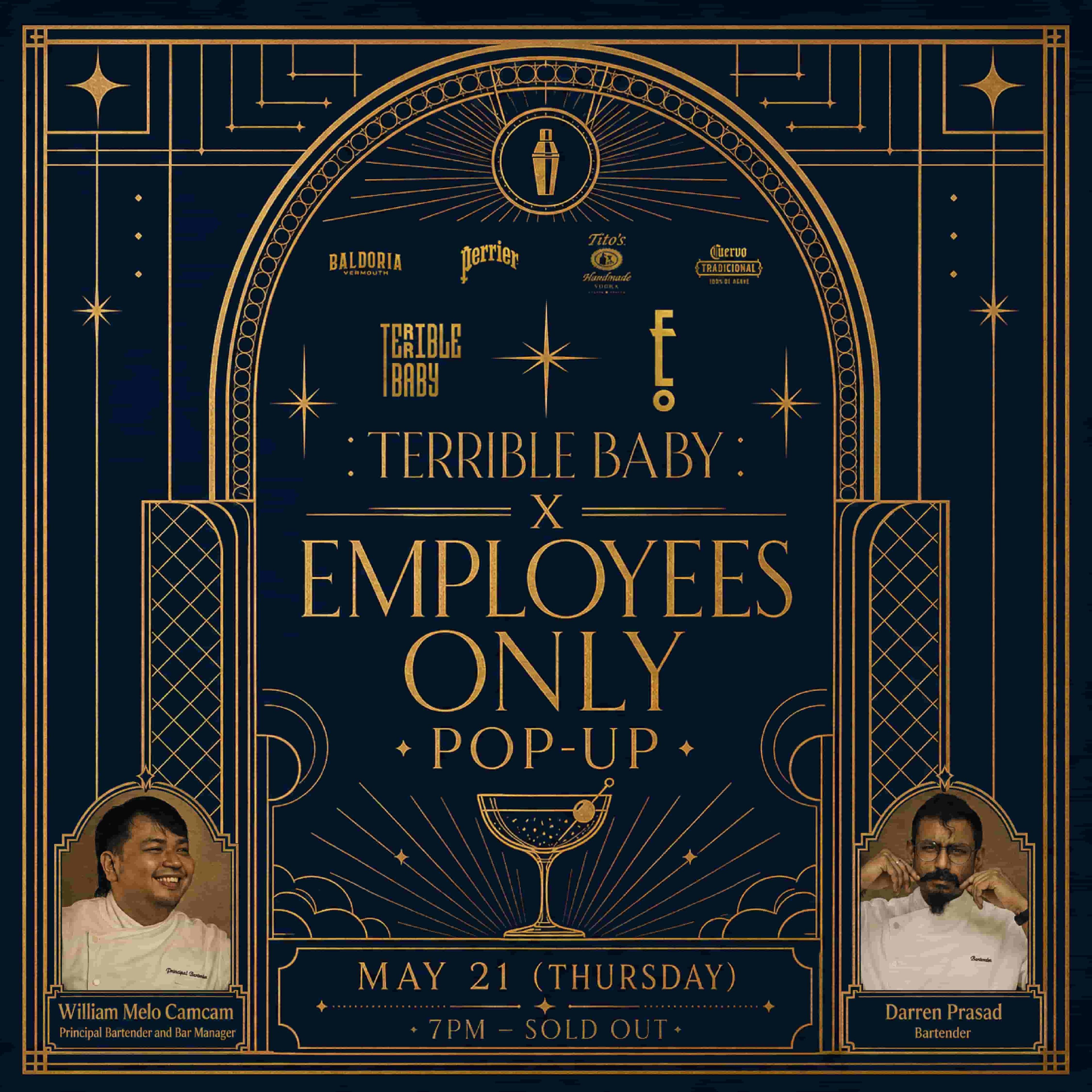 Terrible Baby x Employees Only Pop-up