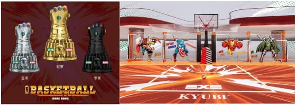 KYUBI MARVEL 超級英雄街頭籃球賽及期間限定店 2