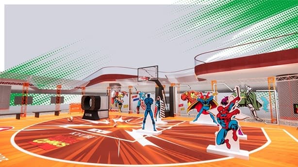 KYUBI MARVEL 超級英雄街頭籃球賽及期間限定店 5