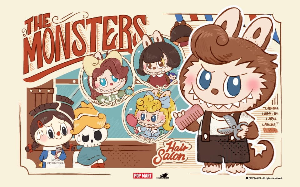THE MONSTERS 復古理髮店主題展＠太古城中心