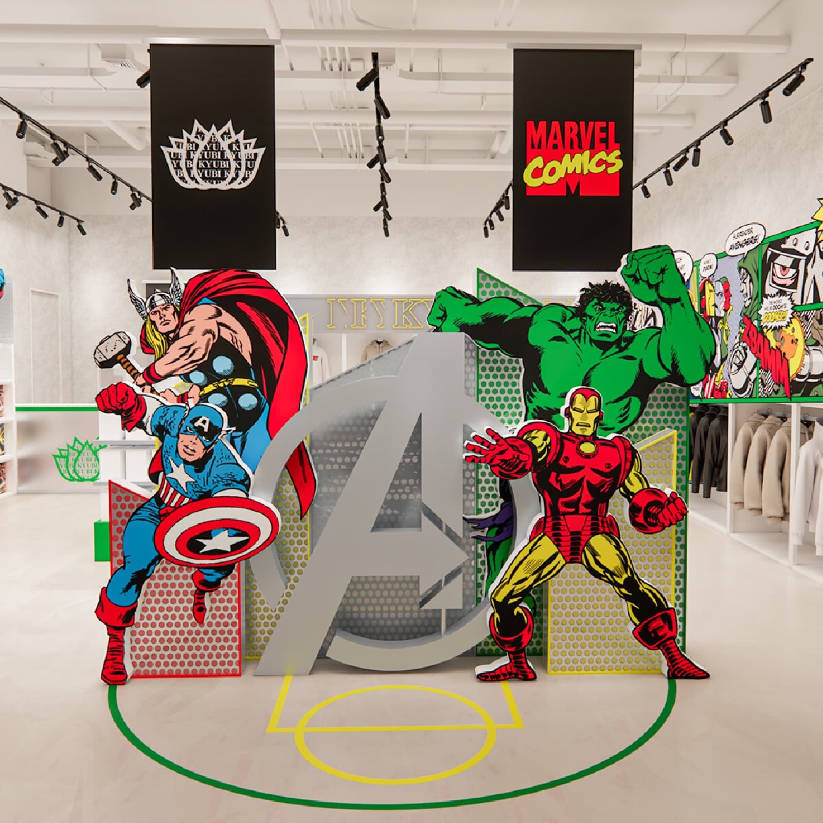 KYUBI MARVEL 期間限定店 @ AIRSIDE 3