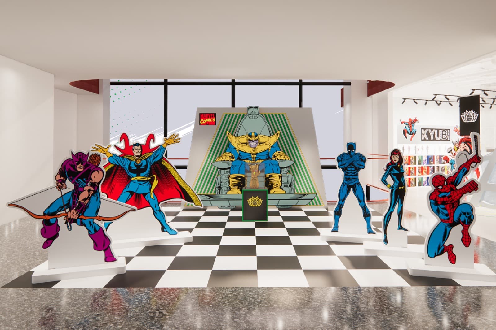 KYUBI MARVEL 期間限定店 @ AIRSIDE 6