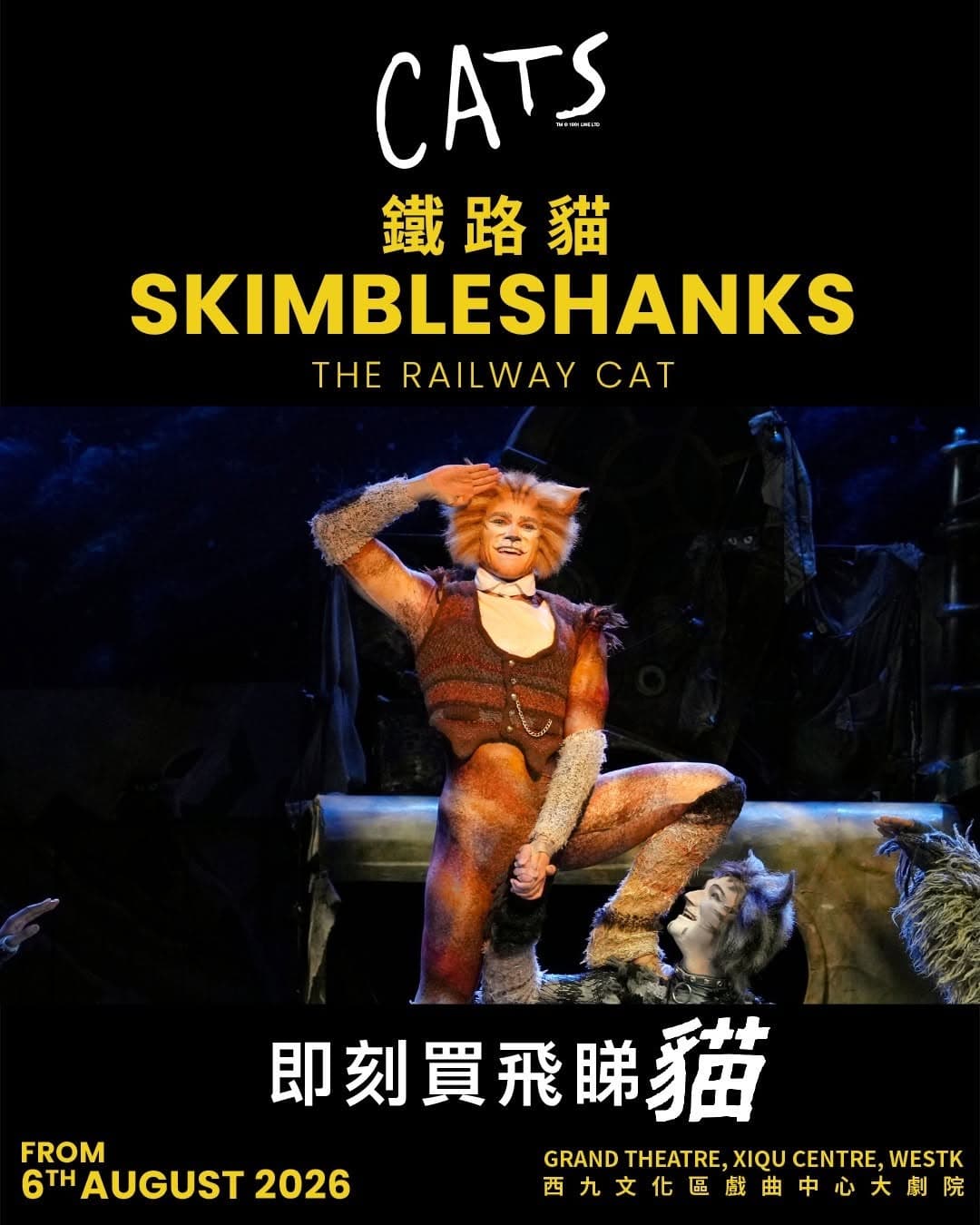 原版音樂劇《貓》CATS｜西九戲曲中心大劇院 3
