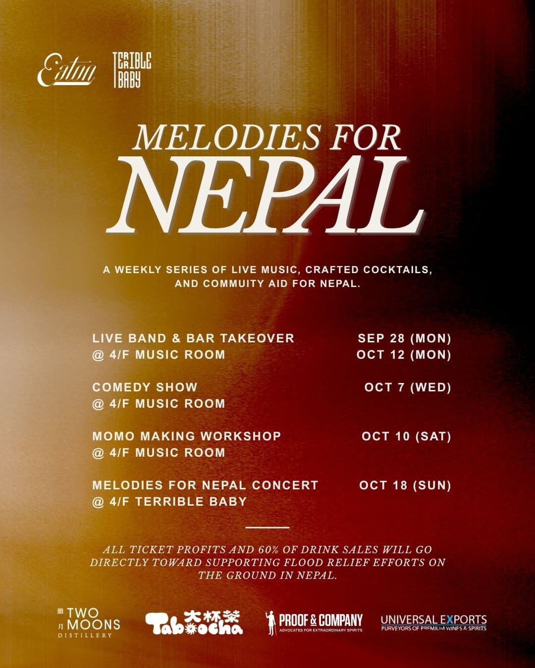 Melodies for Nepal 公益活動
