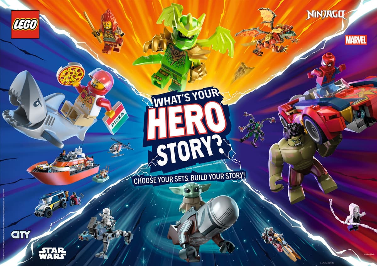 LEGO®️ BUILD YOUR HERO STORY