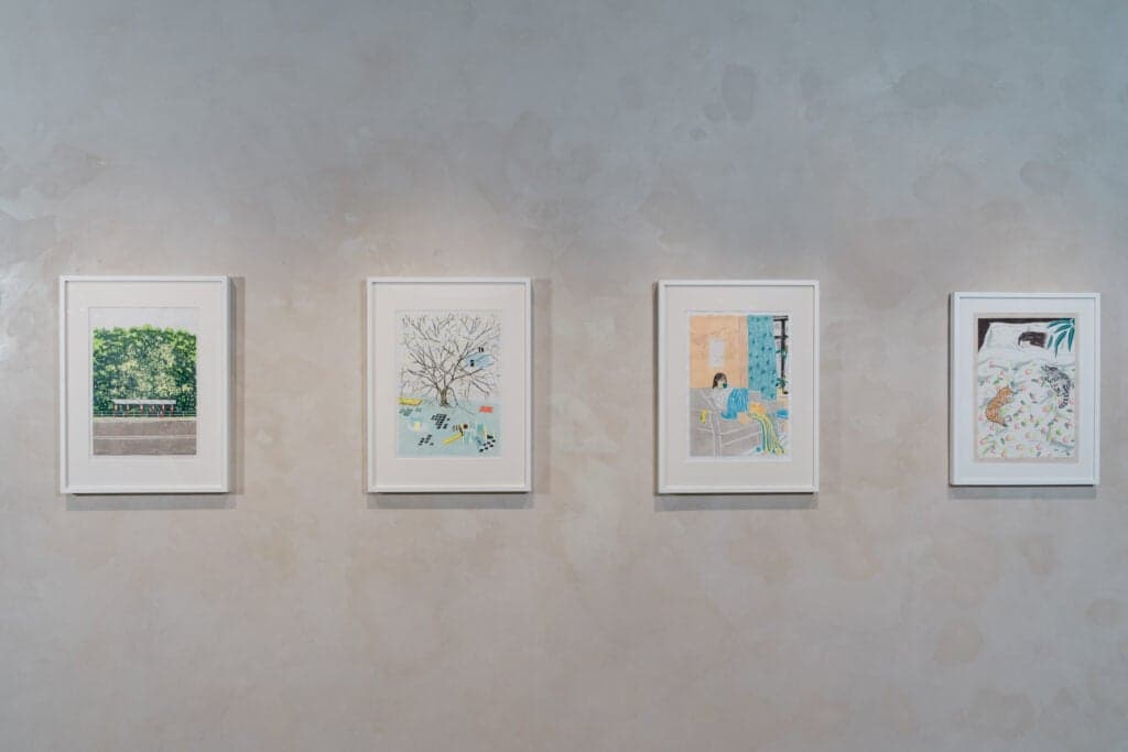 何幸兒個人展覽《風的翻頁》｜Soft Noise @ Wyndham Social 2