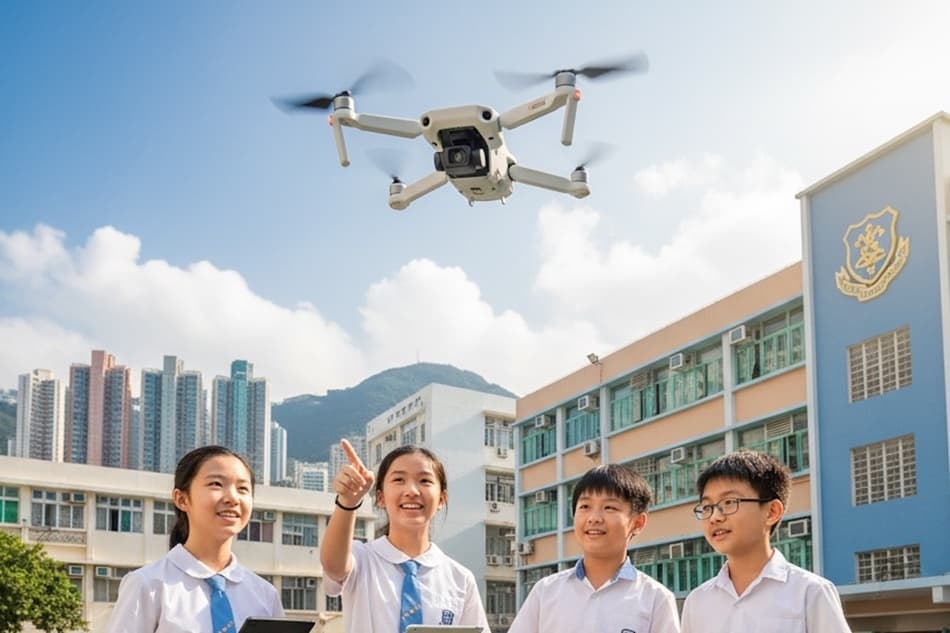 Introduction to DJI Drone School Program in Hong Kong Primary and Secondary Schools