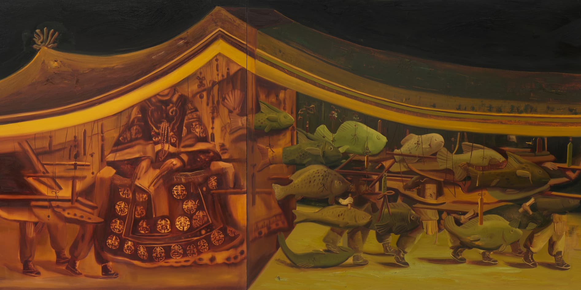 MASSIMODECARLO 畫廊 - Dominique Fung  – Beneath the Golden Canopy
