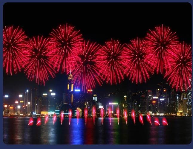 除夕煙花跨年倒數 維港8大最佳觀賞位置 MIRROR+COLLAR輪流獻唱