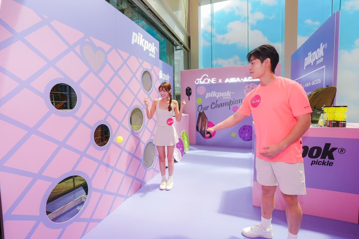 The ONE X AAPA Pickleball Power-up! 標準Pickleball球場 CHILL型格打卡配置 2