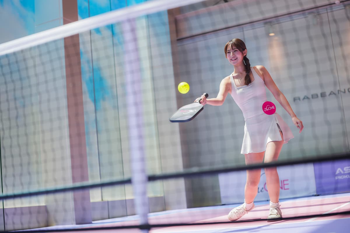 The ONE X AAPA Pickleball Power-up! 標準Pickleball球場 CHILL型格打卡配置 4