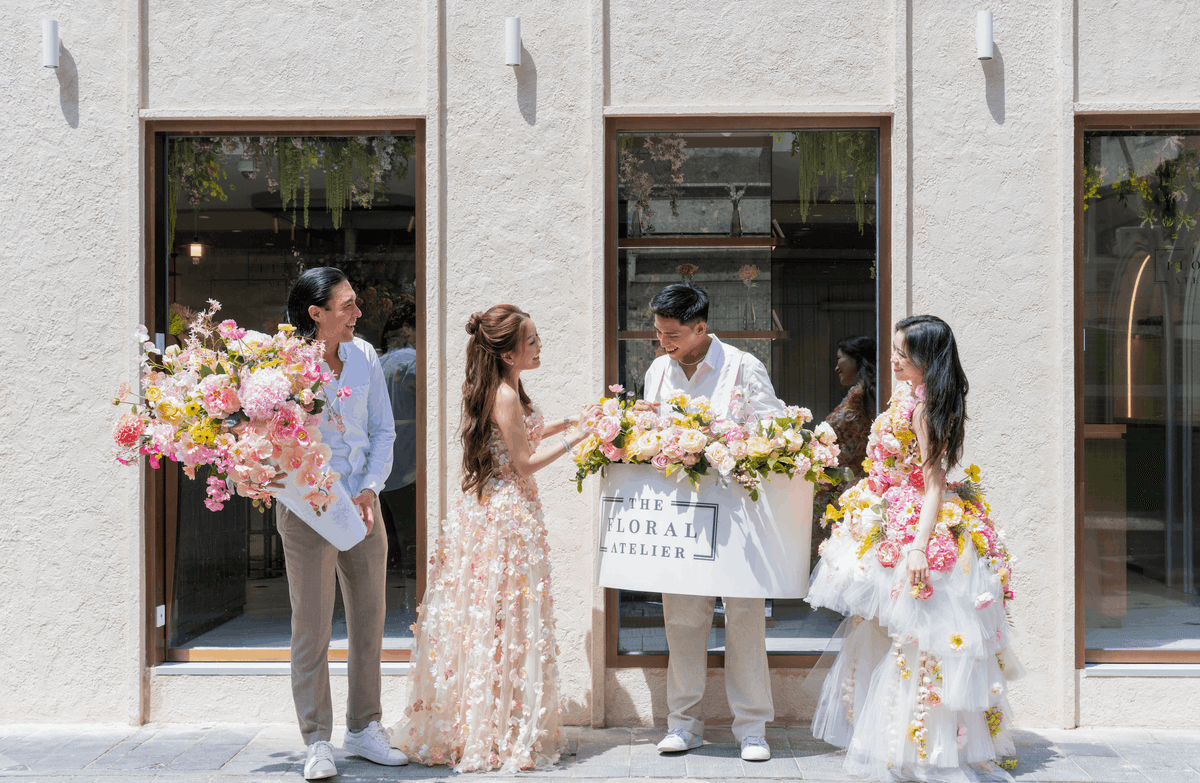 The Floral Atelier 正式進駐香港 中環雙層旗艦店隆重開幕