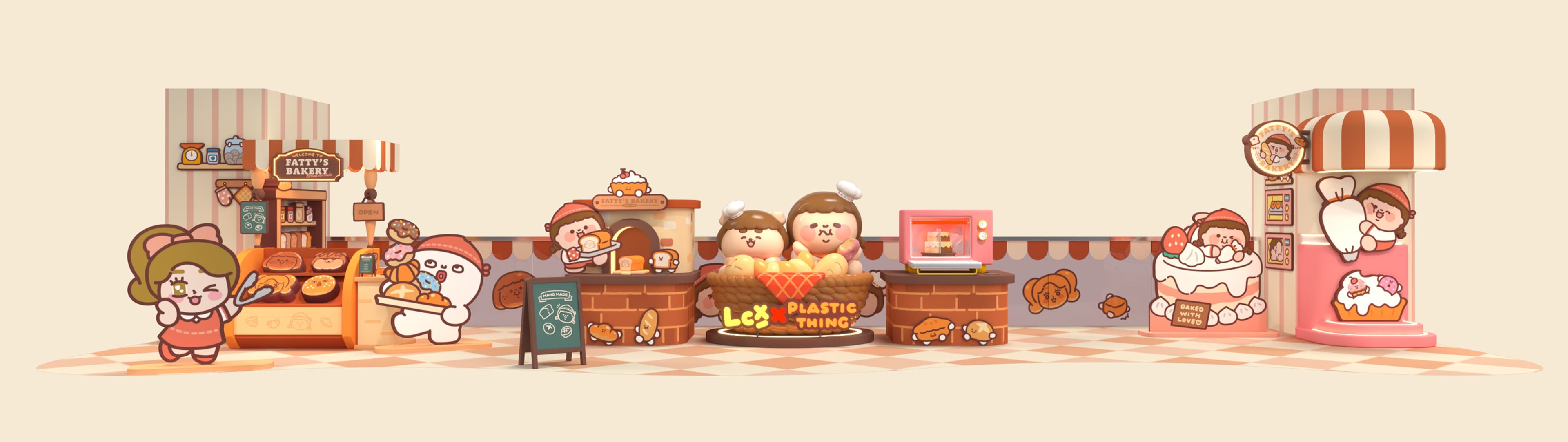 【LCX x Plastic Thing 夏日「包」有趣烘焙工房】Chef FATTY聯同FATMILY玩轉三大沉浸式多感官烘焙場景 2