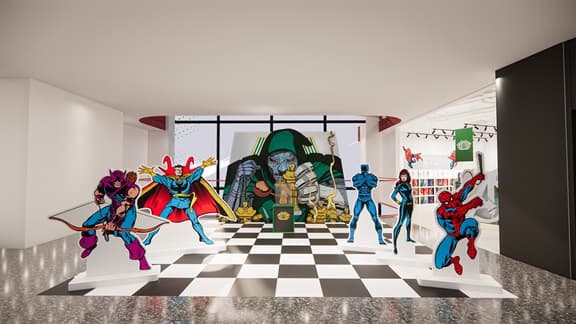 KYUBI MARVEL 期間限定店 @ AIRSIDE