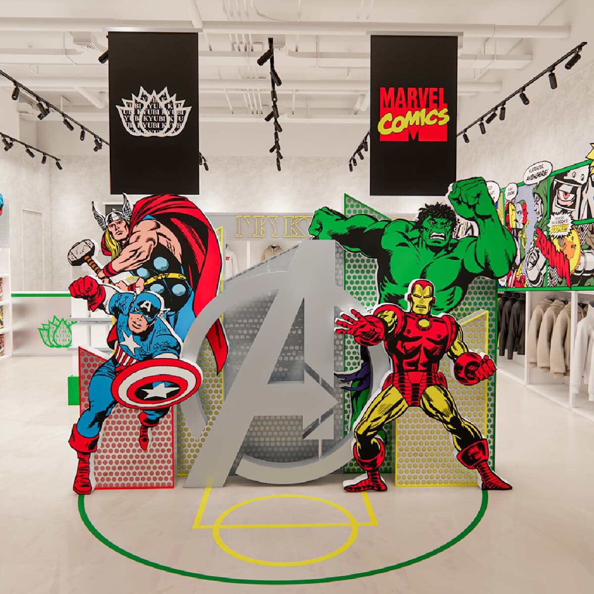 KYUBI MARVEL 期間限定店 @ AIRSIDE 3