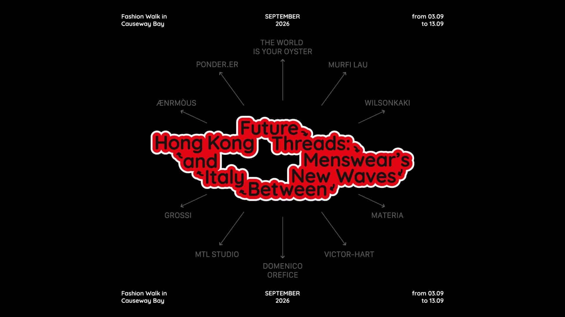 共織新意:意大利與香港男裝新浪潮 Future Threads