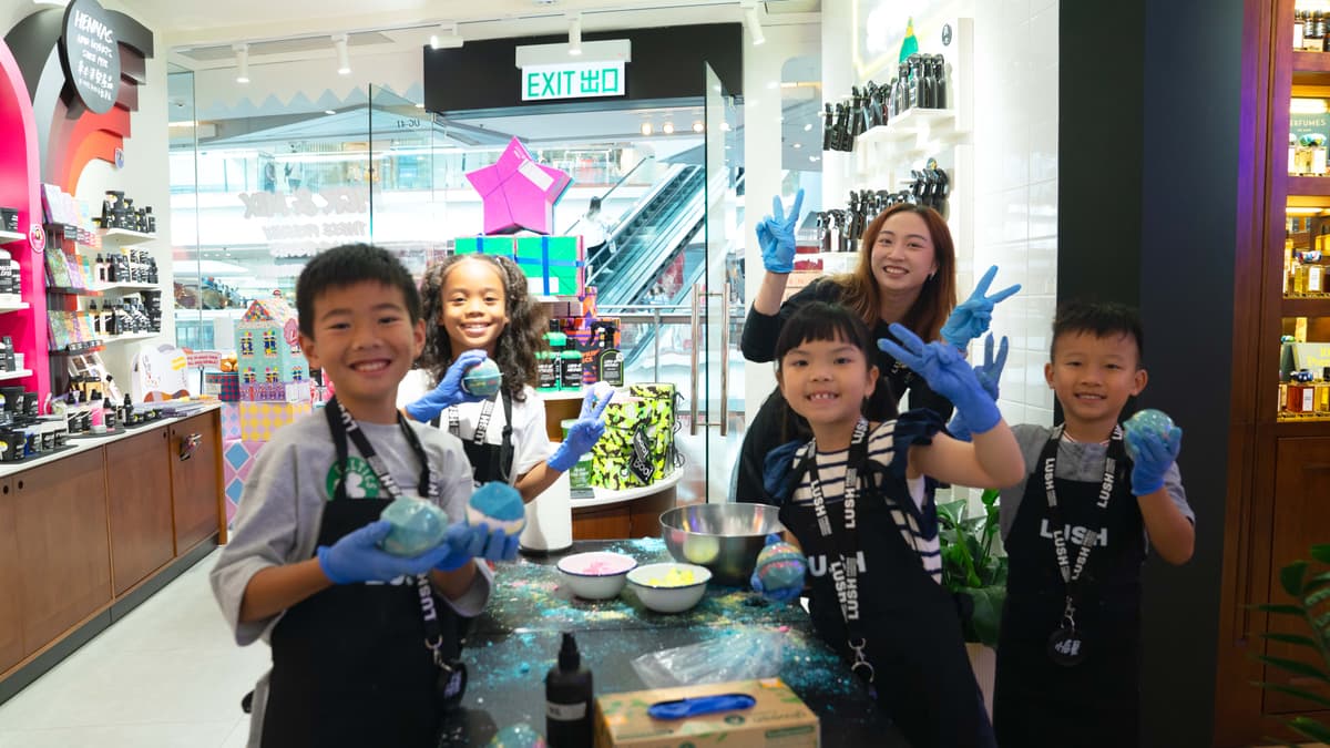 LUSH 浸浴產品手製工作坊 Product-Making Workshop