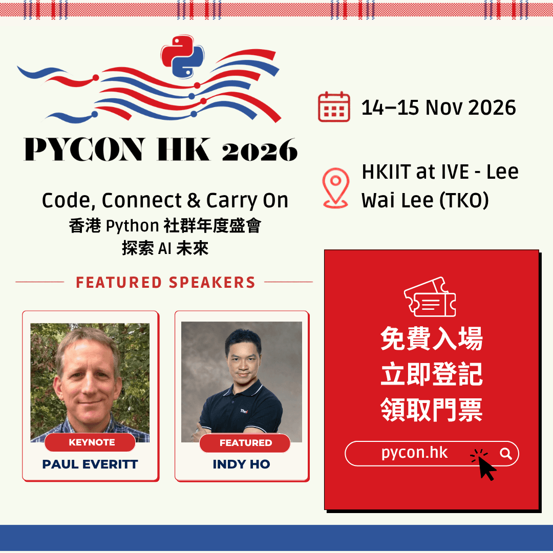 PyCon HK 2026