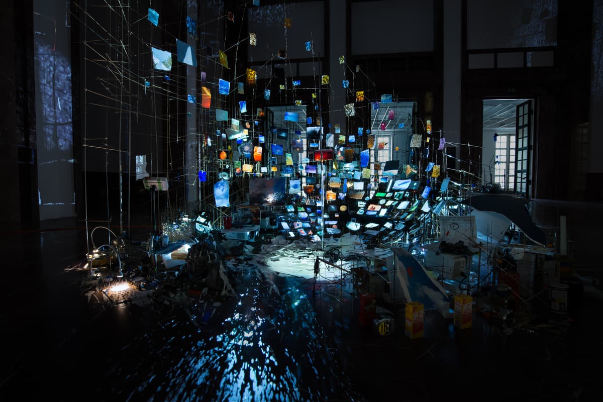 Sarah Sze: Centrifuge