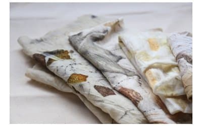 Botanical Printing Scarf Workshop 2