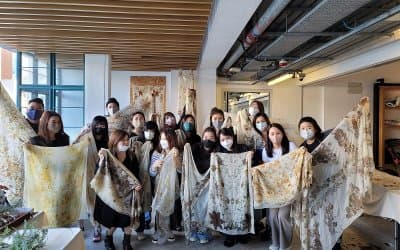 植物印染圍巾工作坊 2