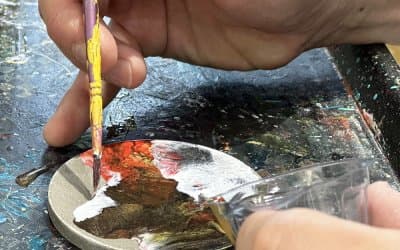 獨特流體藝術工作坊:角色造型擴香石 8