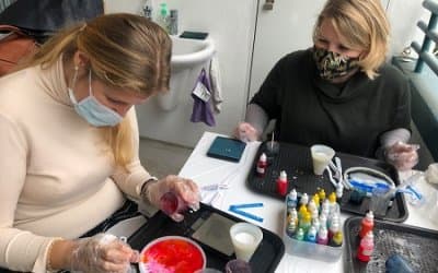 Resin x Fluid Art Workshop 6