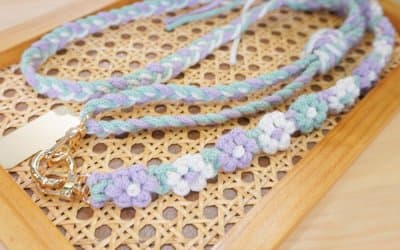 花花斜揹電話繩工作坊 4
